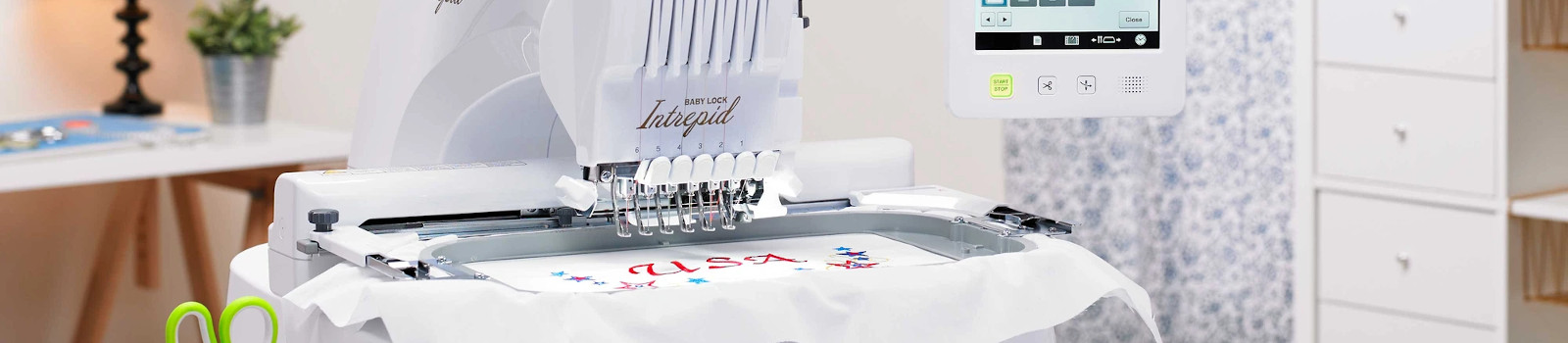 Baby Lock Intrepid Multi Needle Embroidery Machine