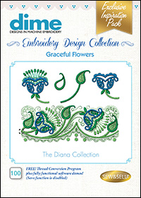 DIME Inspiration Designs - Graceful Flowers
