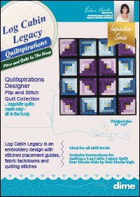 Log Cabin Legacy Quiltspirations