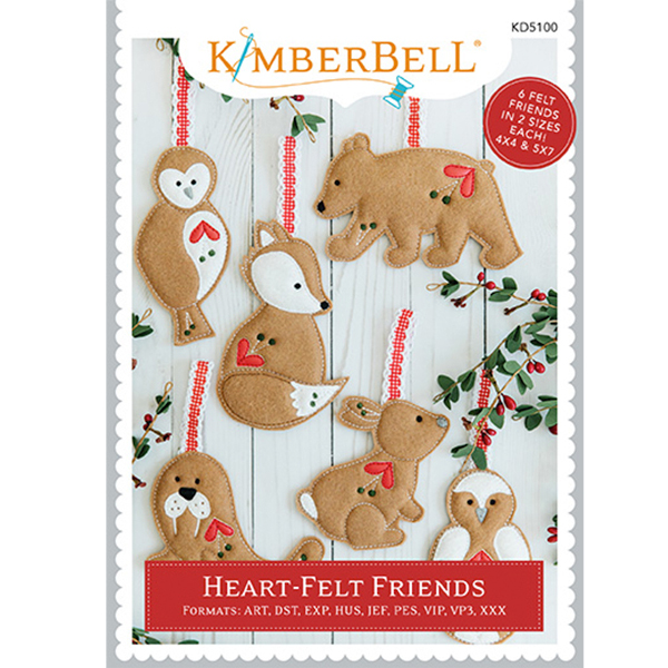 Kimberbell Designs - Heart-Felt Friends