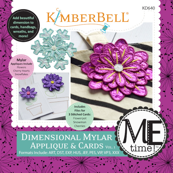Kimberbell Designs - ME Time:  Dimensional Mylar Applique & Cards, Volume 1 