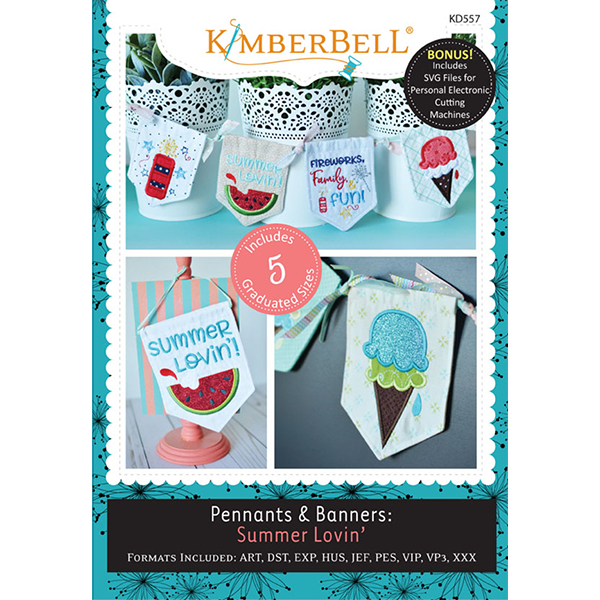 Kimberbell Designs - Pennants & Banners:  Summer Lovin