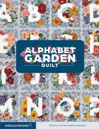 Anita Goodesign Alphabet Garden Quilt