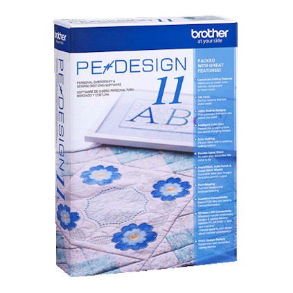Brother PE-DESIGN 11 Personal Embroidery and Sewing Digitizing Software