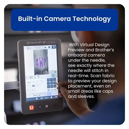 Brother PR1060W 10-Needle Embroidery Machine