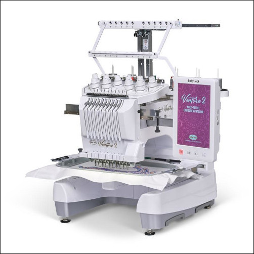 Baby Lock Venture 2 - 10 Needle Embroidery Machine