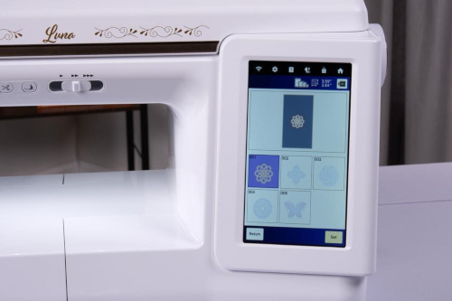 Baby Lock Luna Embroidery Machine Crochet Screen