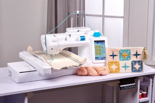 Baby Lock Ursa Embroidery Machine Display